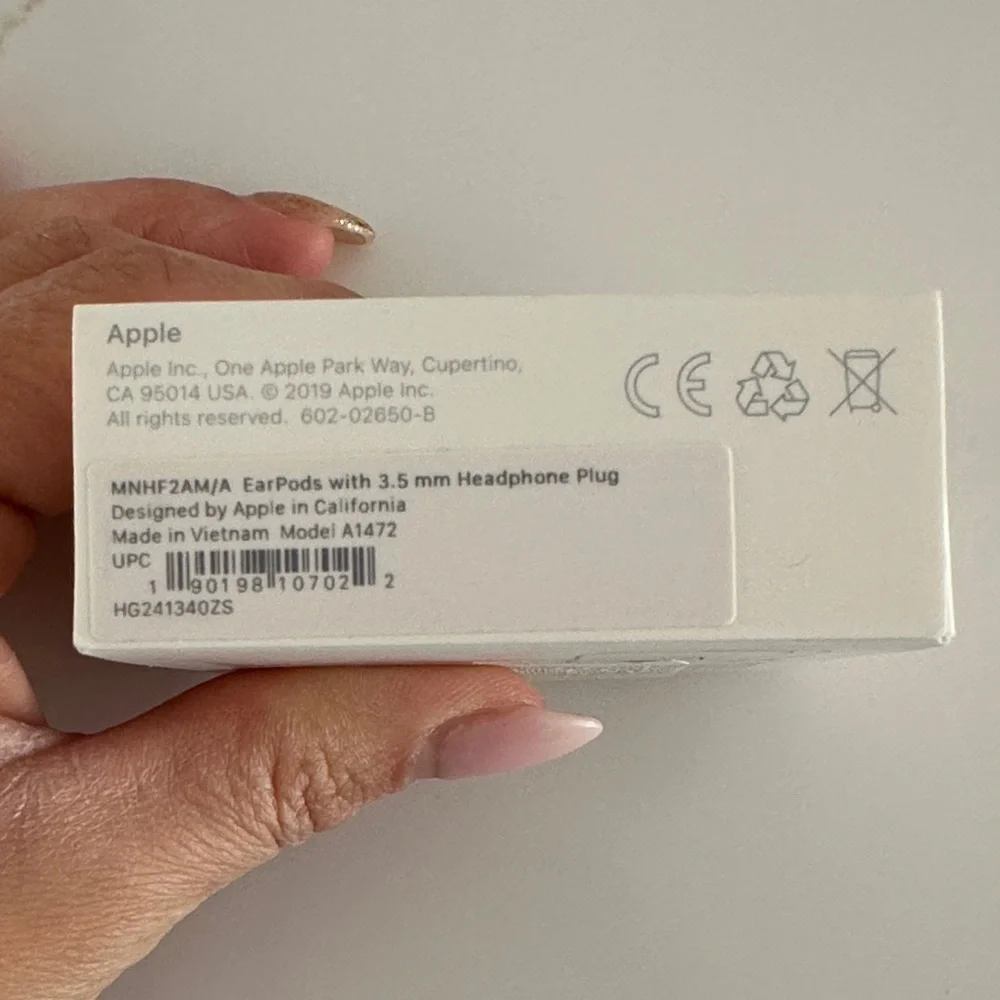 Apple EarPods with Plug - Classic White